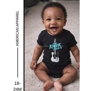 MSRP: $39 ✨NWOT Bruce Springsteen’s River Tour Baby Onesie – Size 18–24 Months ✨